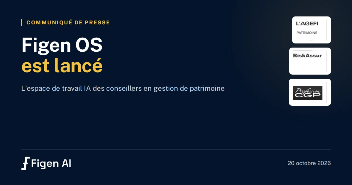 Lancement de Figen OS : ce que la presse patrimoniale retient de Figen AI