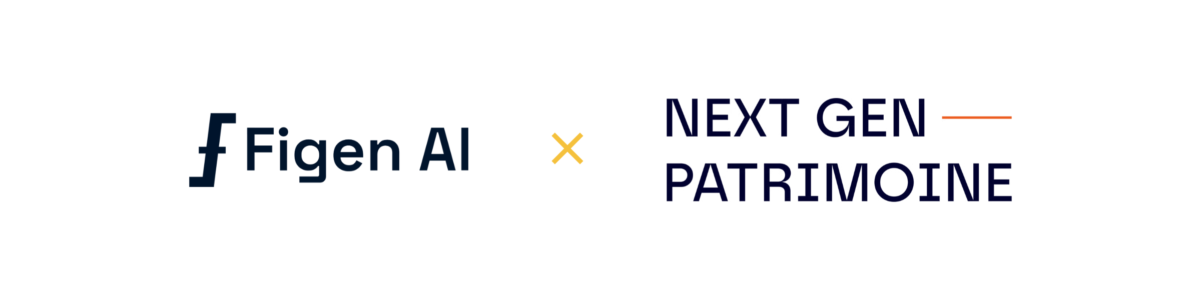 Figen AI logo and Next Gen Patrimoine logo