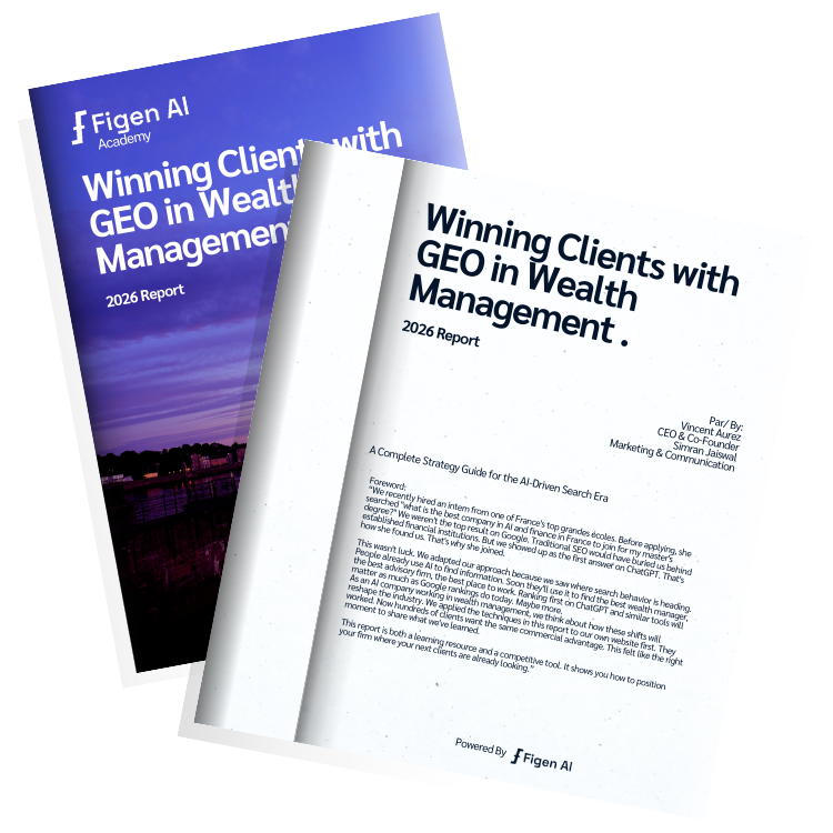 Get the 2026 Generative Engine Optimization (GEO) in Wealth Management Report.