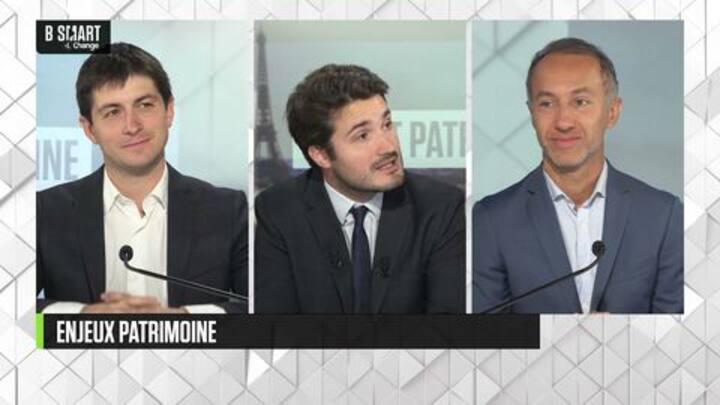 Vincent Aurez et Anthony Calci sur le plateau de Smart Patrimoine, B Smart, 23 septembre 2025